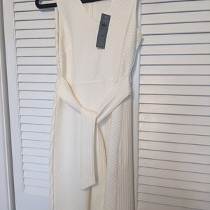 Ann Taylor white/cream dress